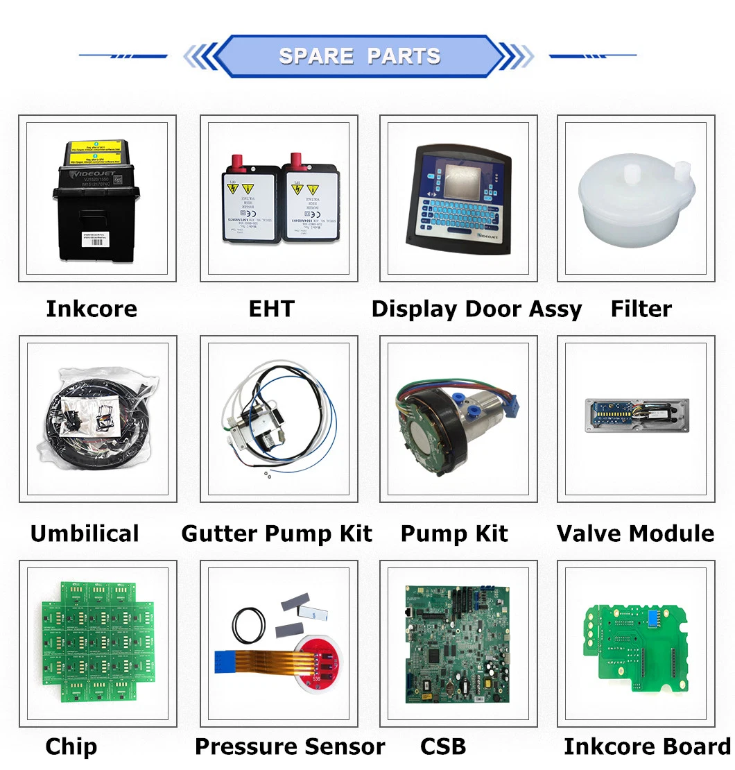 1530 Inkjet Printer Ink Core Videojet Refurbished Ink System Assembly 397550 Without Pump